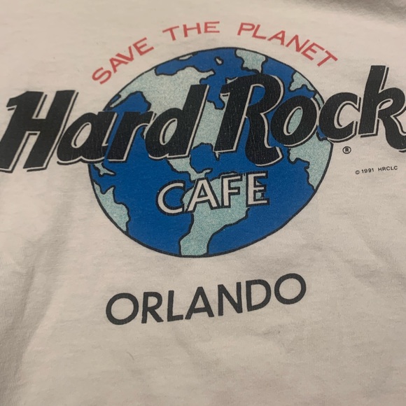 Vintage Hard Rock Cafe Crop Top - Picture 3 of 3